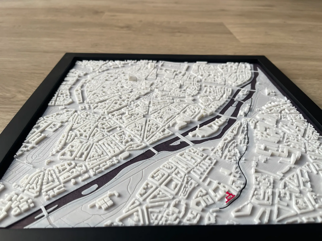 Munich / München City 3D Miniature