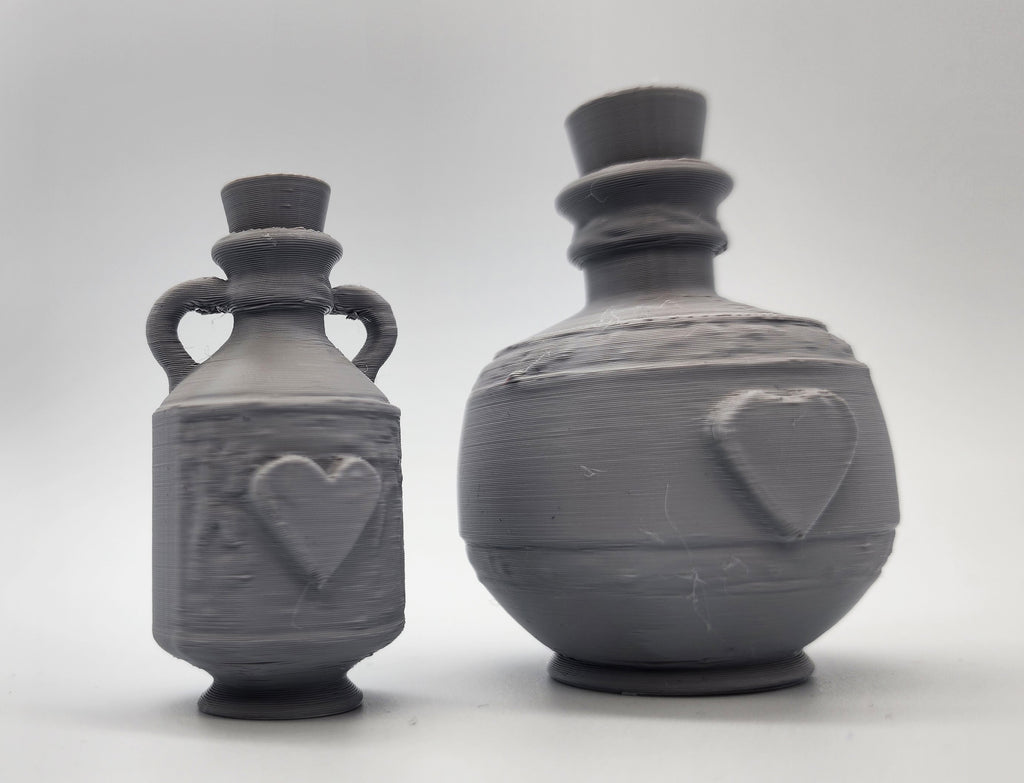 Miniature Healing Potion Bottles