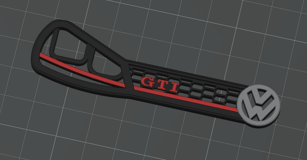 Golf GTI Keychain