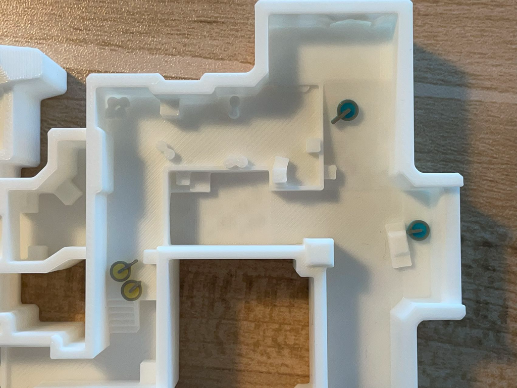 Counter Strike 2 Dust 2 Map with Character Tokens
