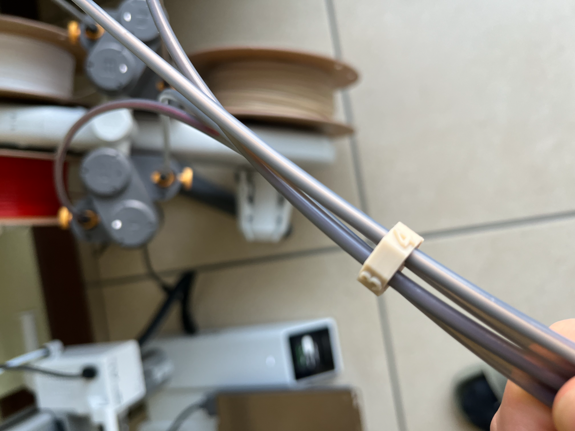Ptfe tubes holder for A1-A1mini