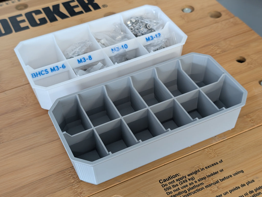 6x2 Ice cube tray Packout low profile NO LABEL