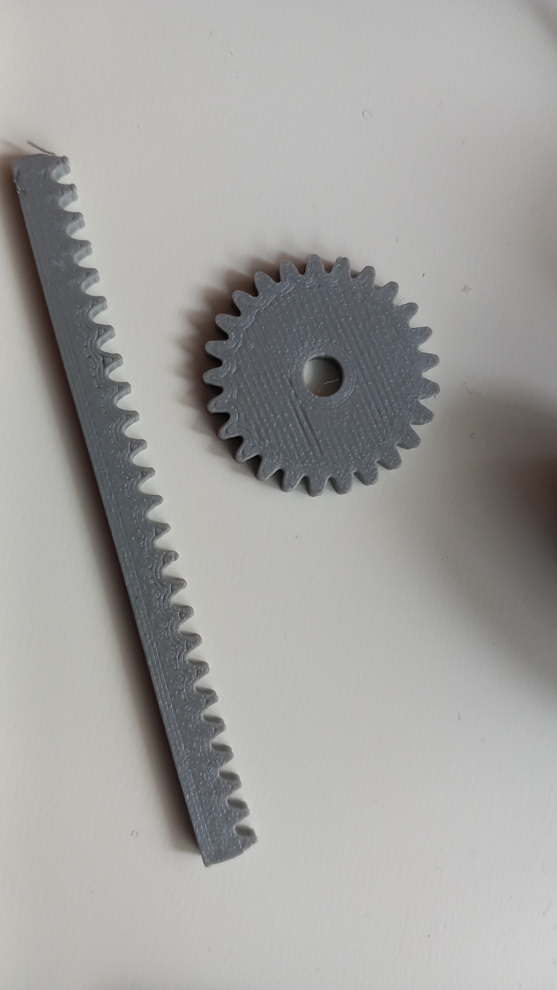 Servomotor Zahnrad (mit Zahnradstange)
