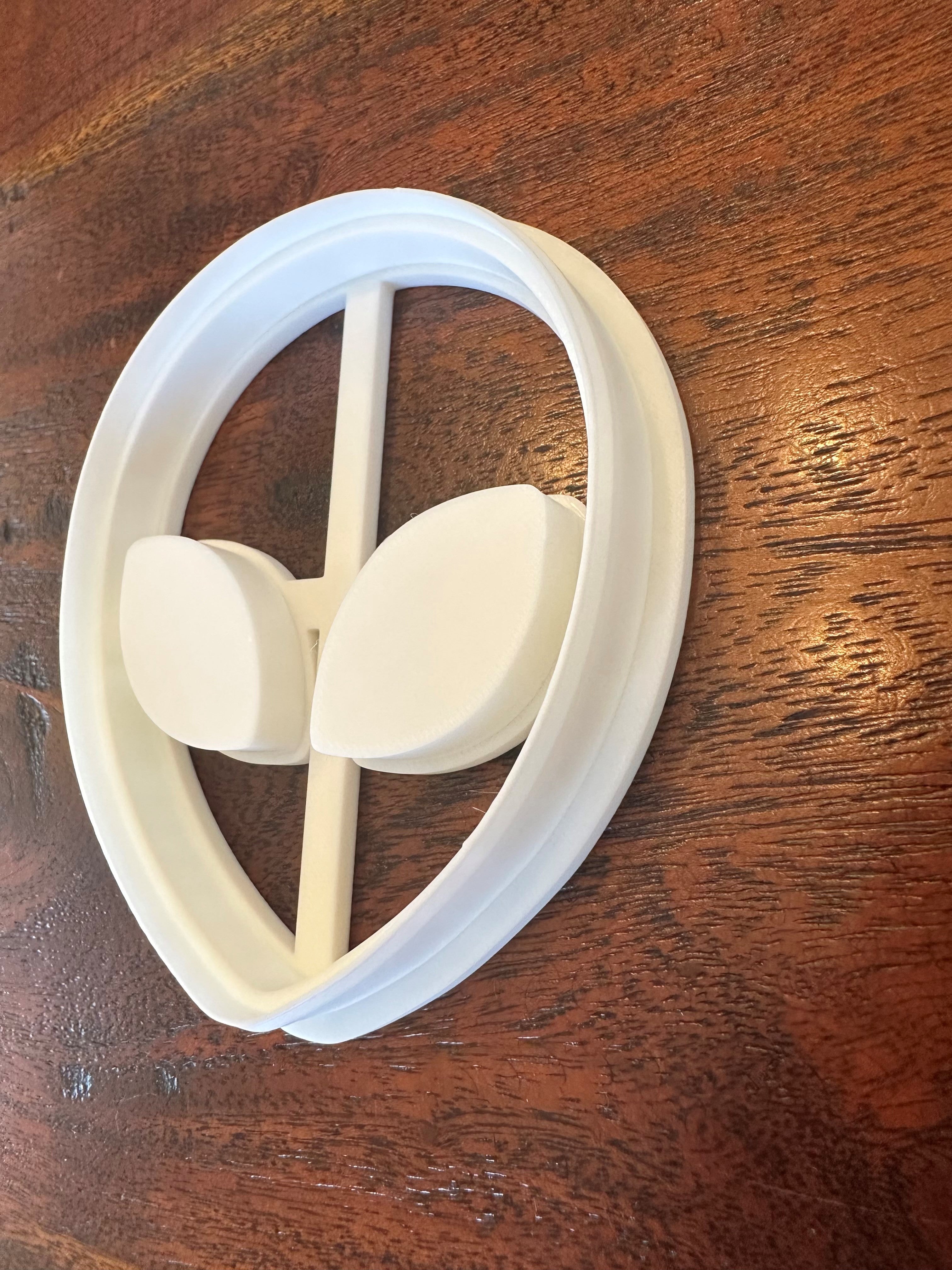 Alien Head Cookie Imprint Cutter