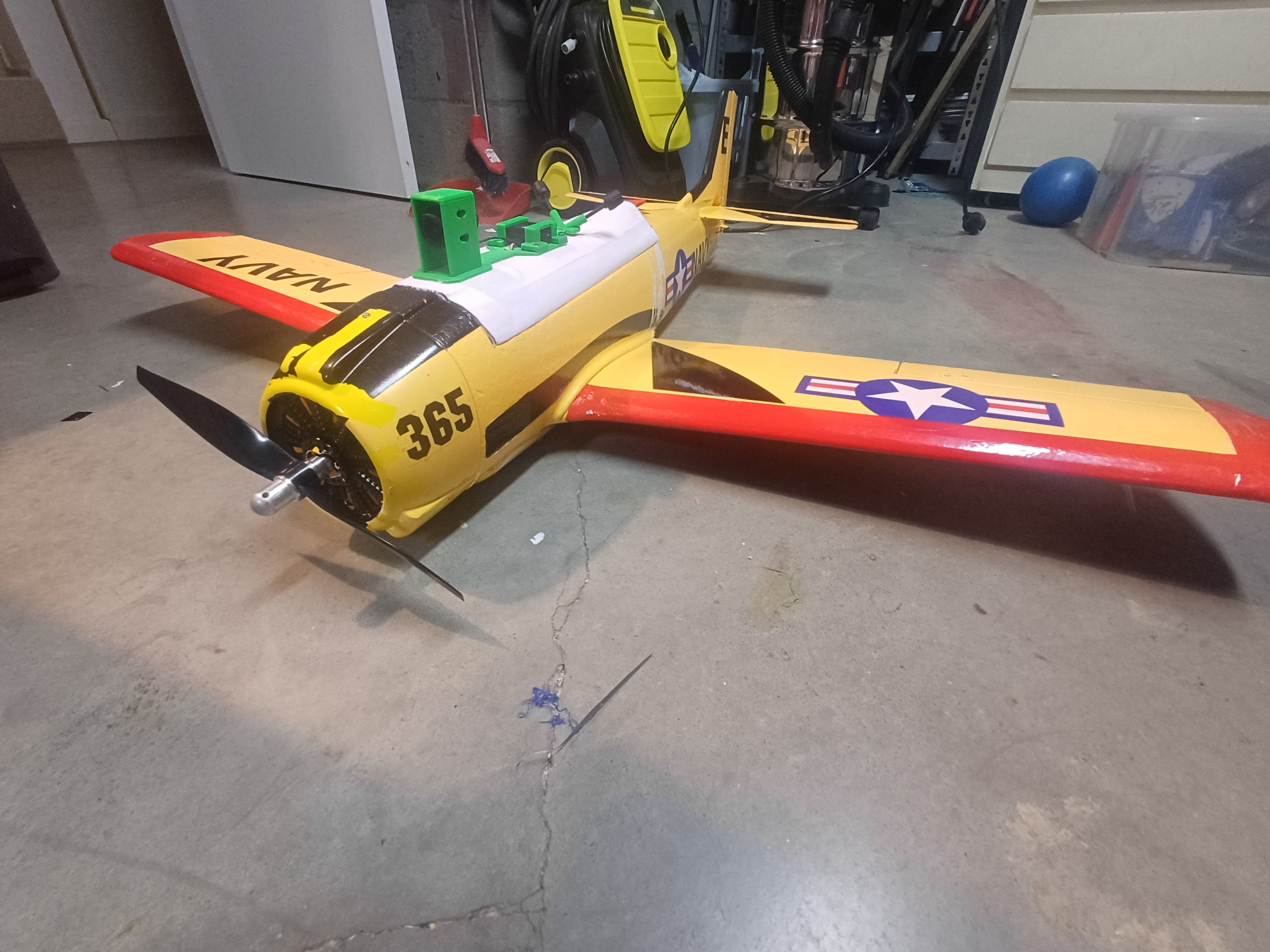O4 pro air unit Mount RC Plane