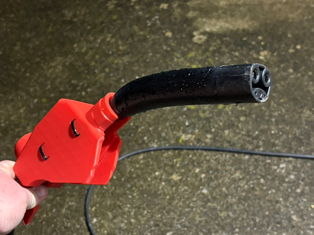 Gas pump handle for Tesla NACS or J1772 EV Charger