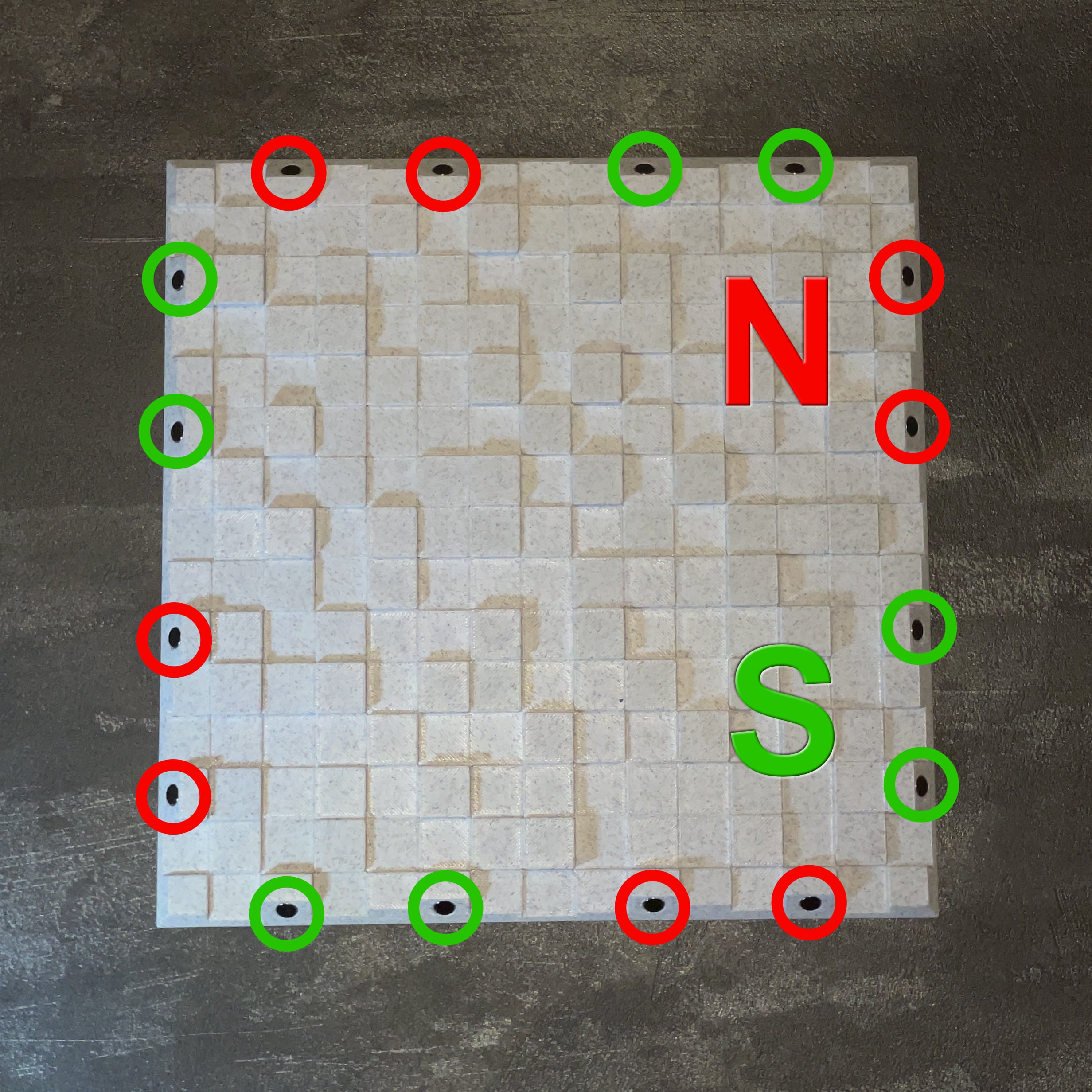 Magnetic Cube Background Box with optional LED strips