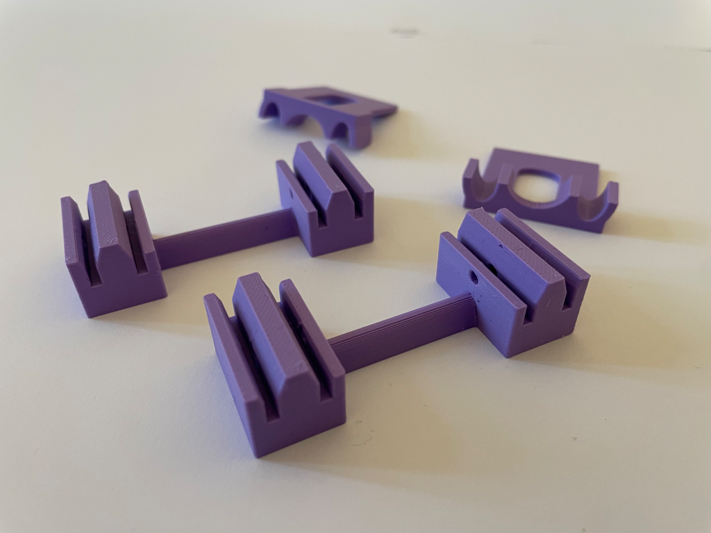 Brick compatible track system