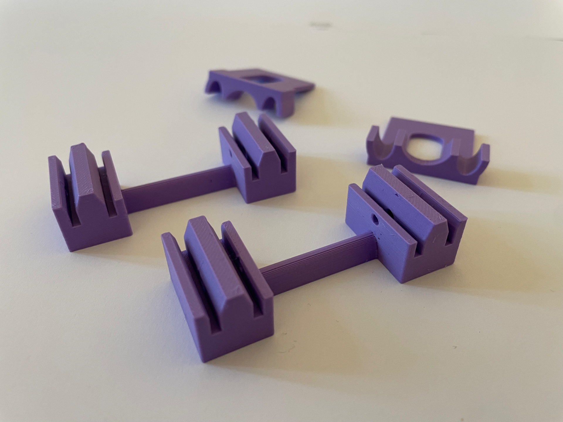 Brick compatible track system