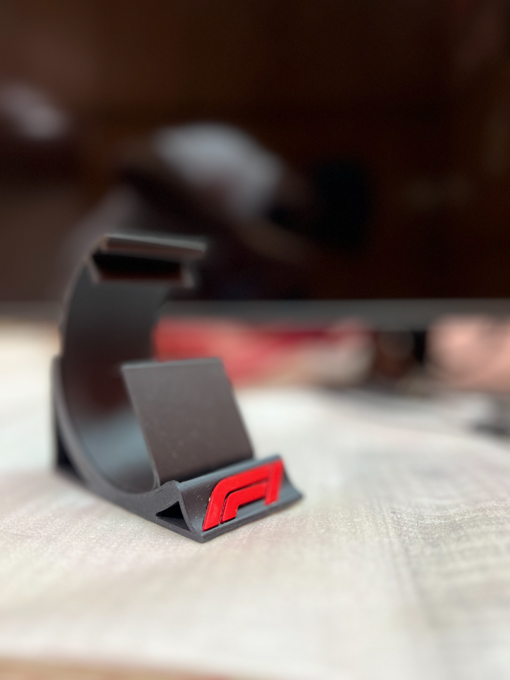 F1-Themed Adjustable Phone Stand