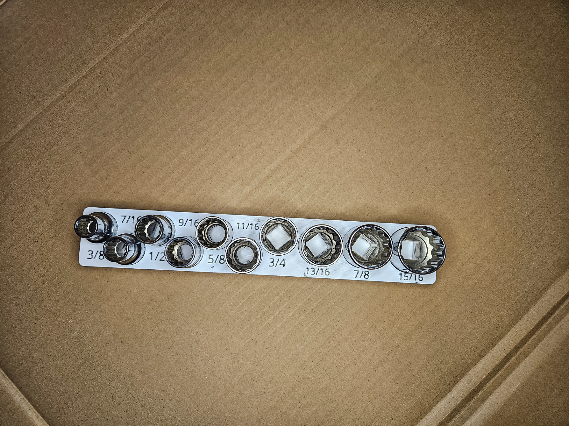 Pittsburgh 1/2" Socket Set - Gridfinity