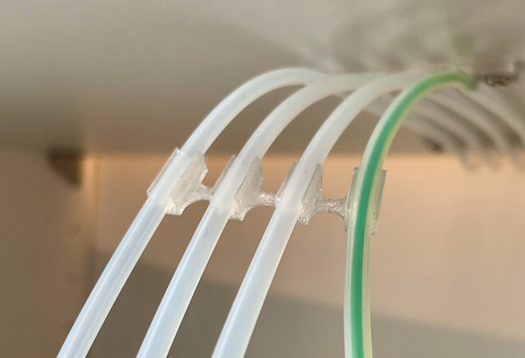 4x PTFE tube holder lite