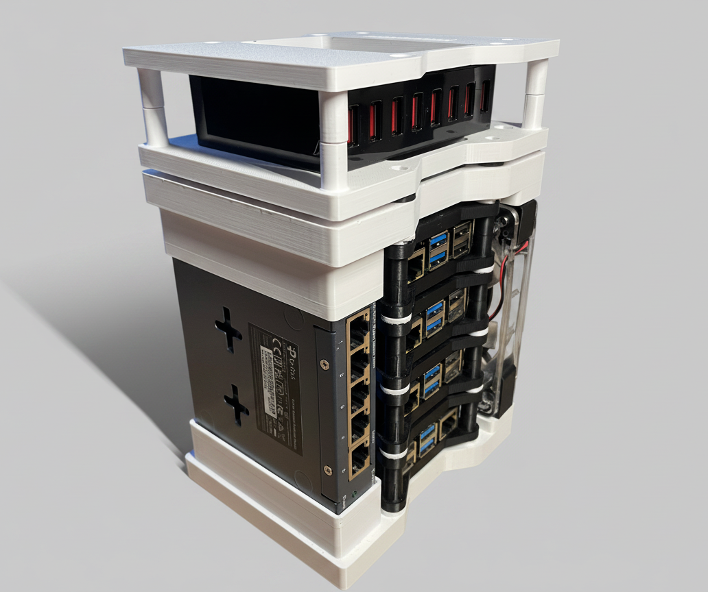 Modular Raspberry Pi Cluster