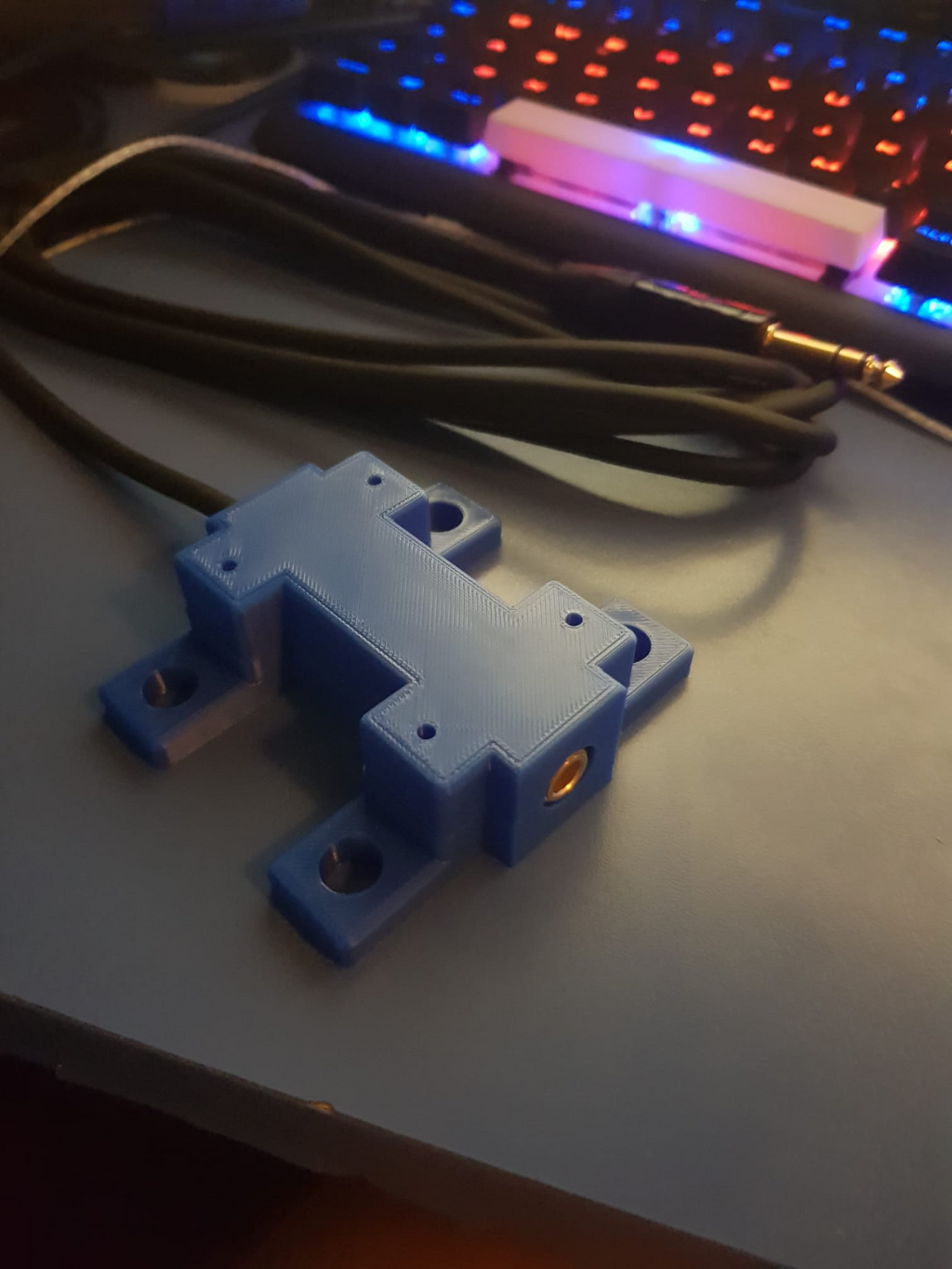 Mount for Jack Extension Cable
