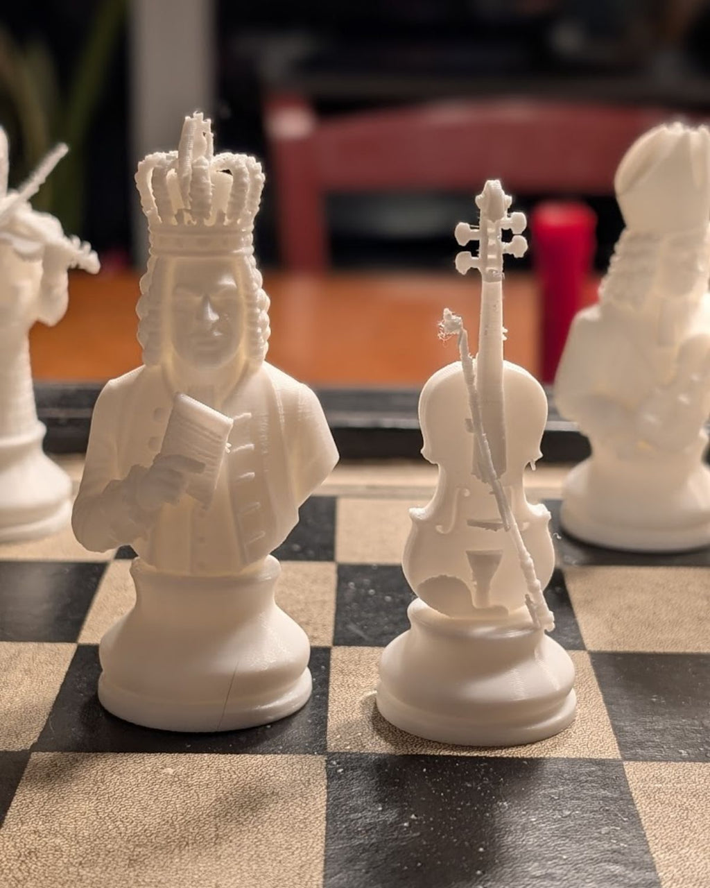 Violinist Chess Set