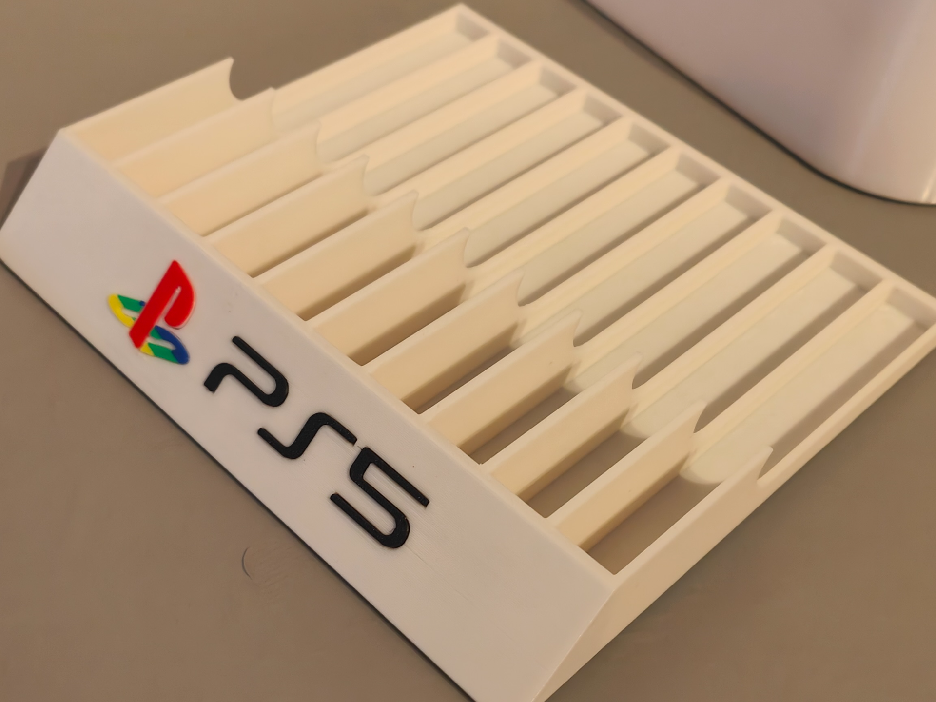 PS5 game stand - light weight - colored logo