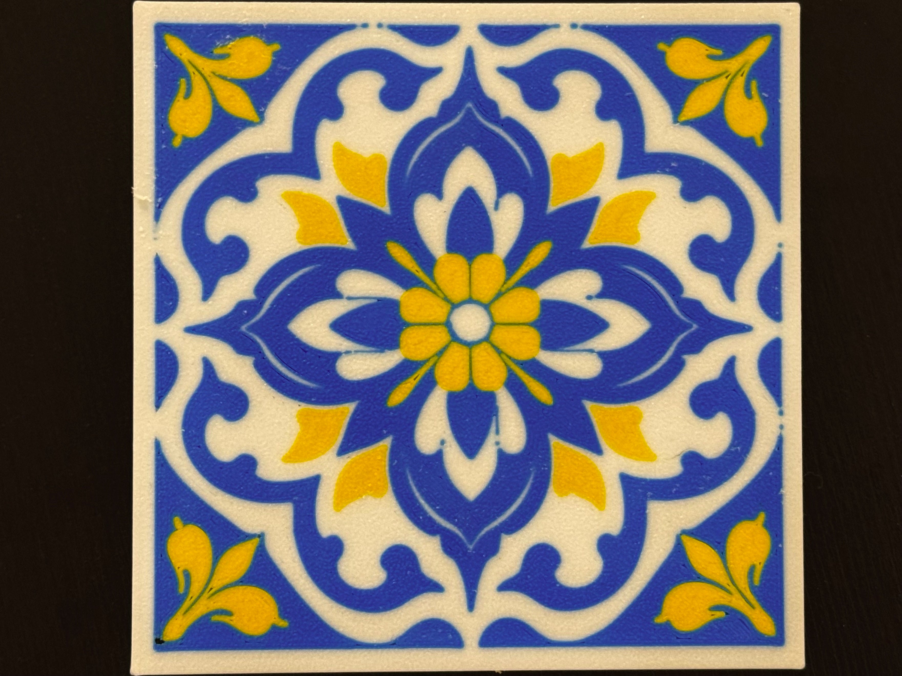 Portuguese Tile Coaster– Traditional Azulejo