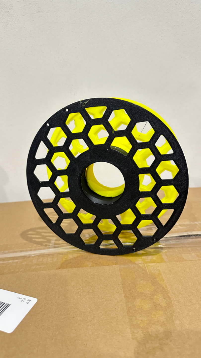 Bambu Reusable Hex Spool with Label