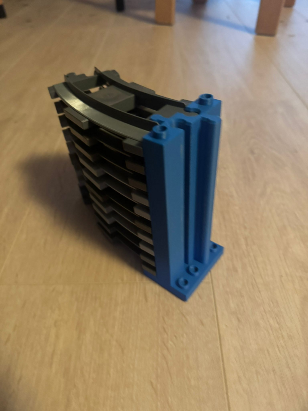 Duplo rail storage unit