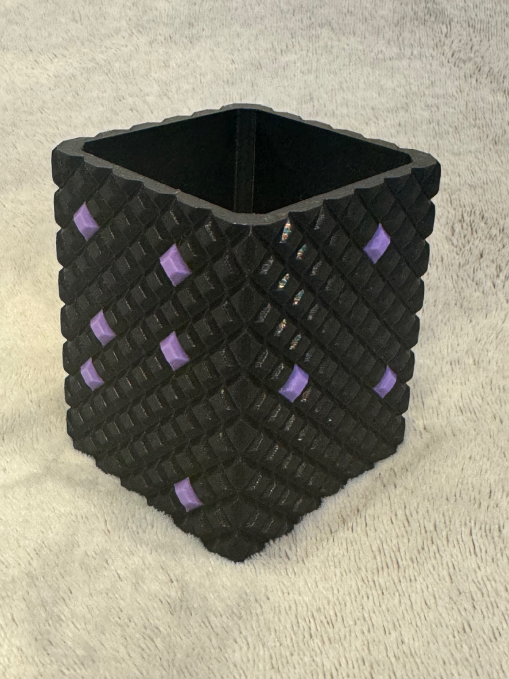 Pen Holder - Diamond Shape - multicolor