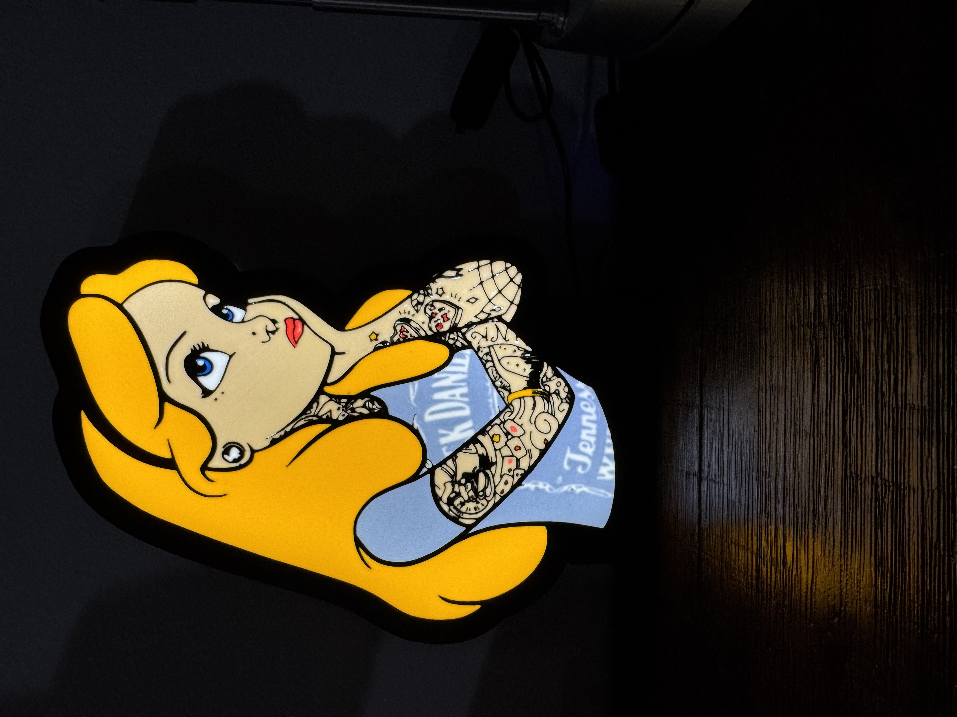 Alice - Lost in Wonderland - LED Light Up Sign