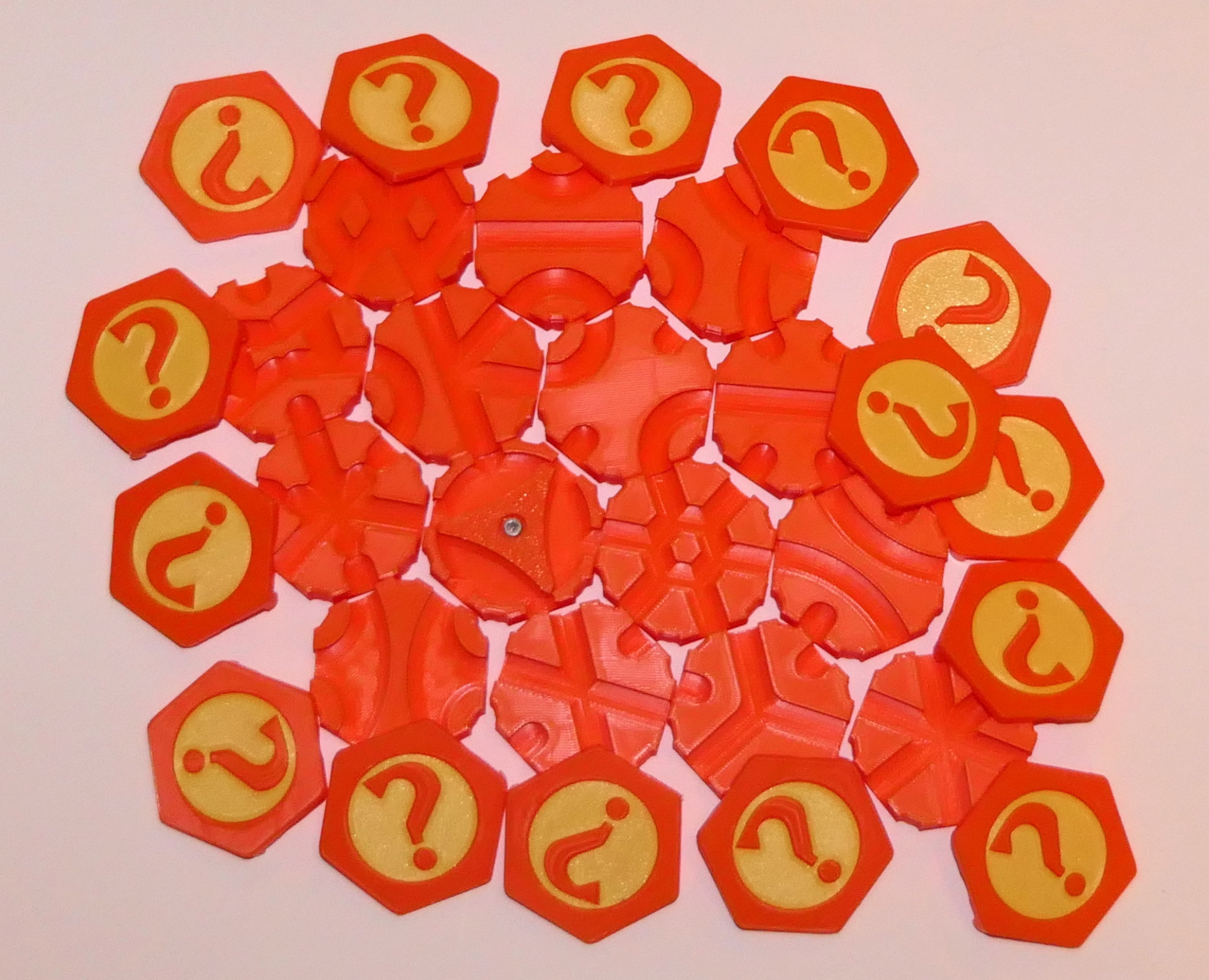 Hextraction Tiles Set B Flip Flop + Secret tiles
