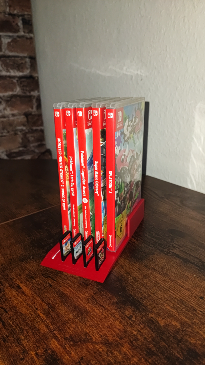 Nintendo Switch Holder with Card Slots