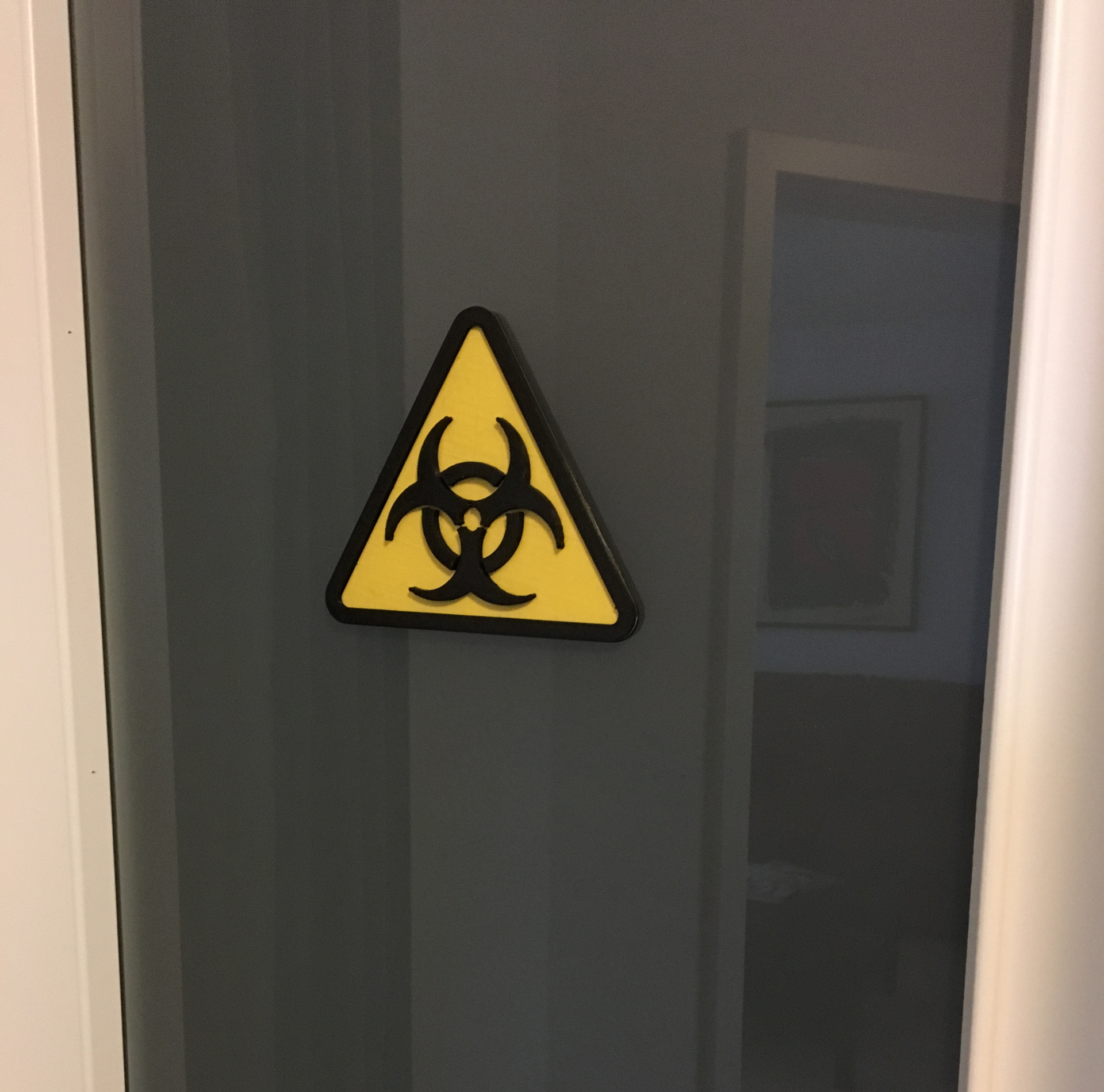 Biohazard Door Sign