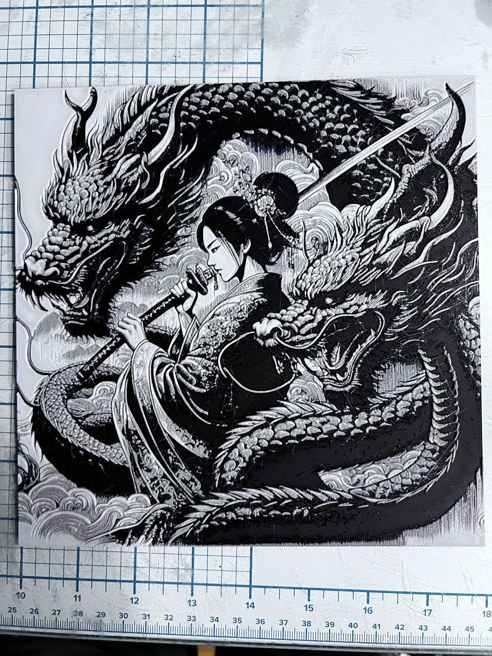 Dragon Chino Hueforge