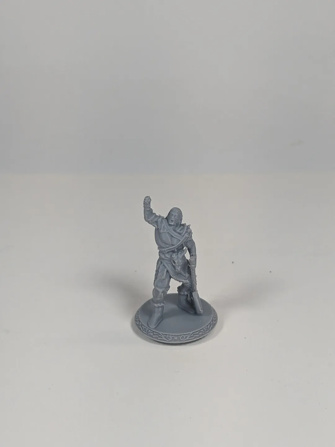 Barbarian Miniature - DnD - No Supports!