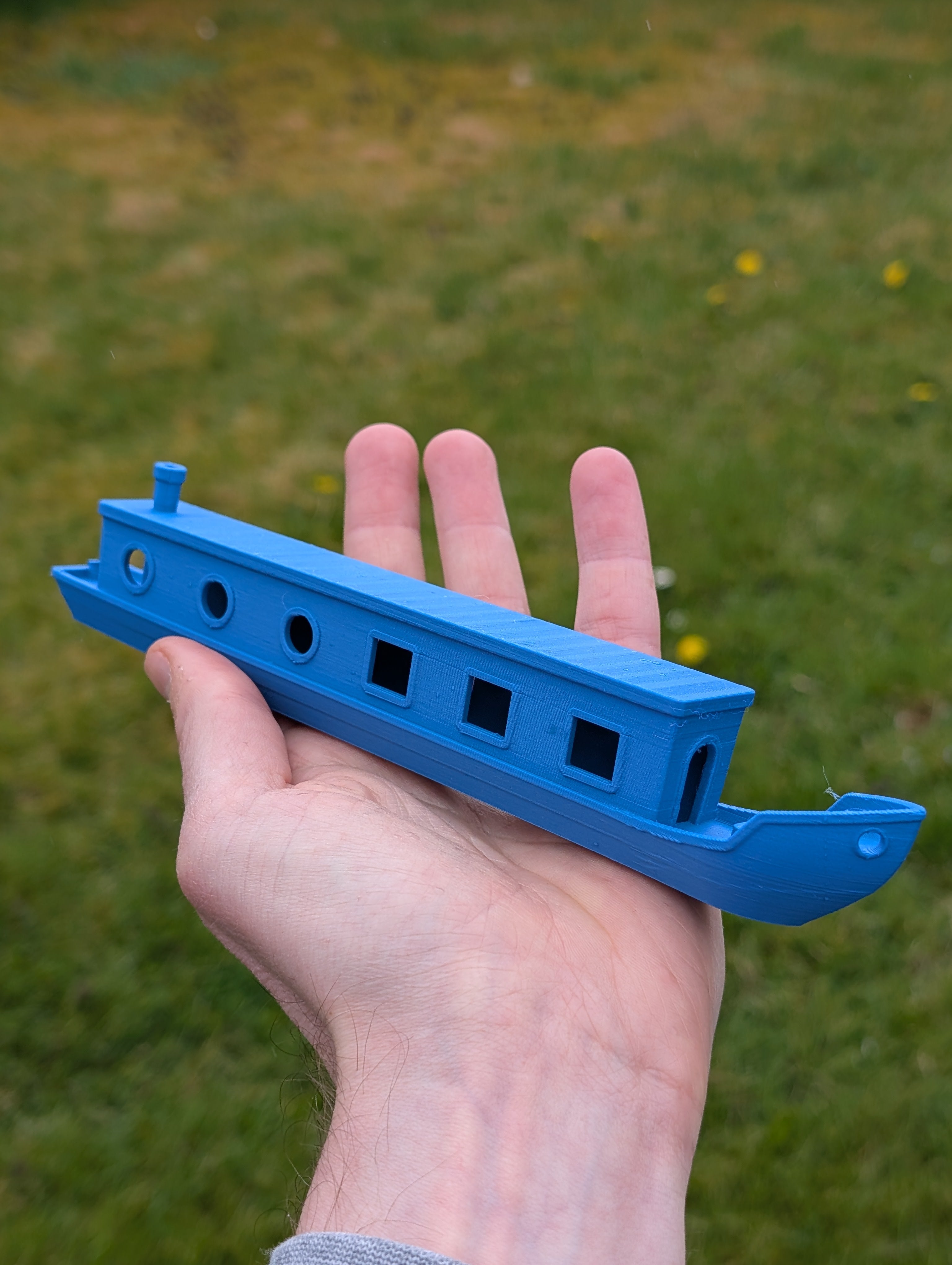 Narrowboat Benchy (Long edition)