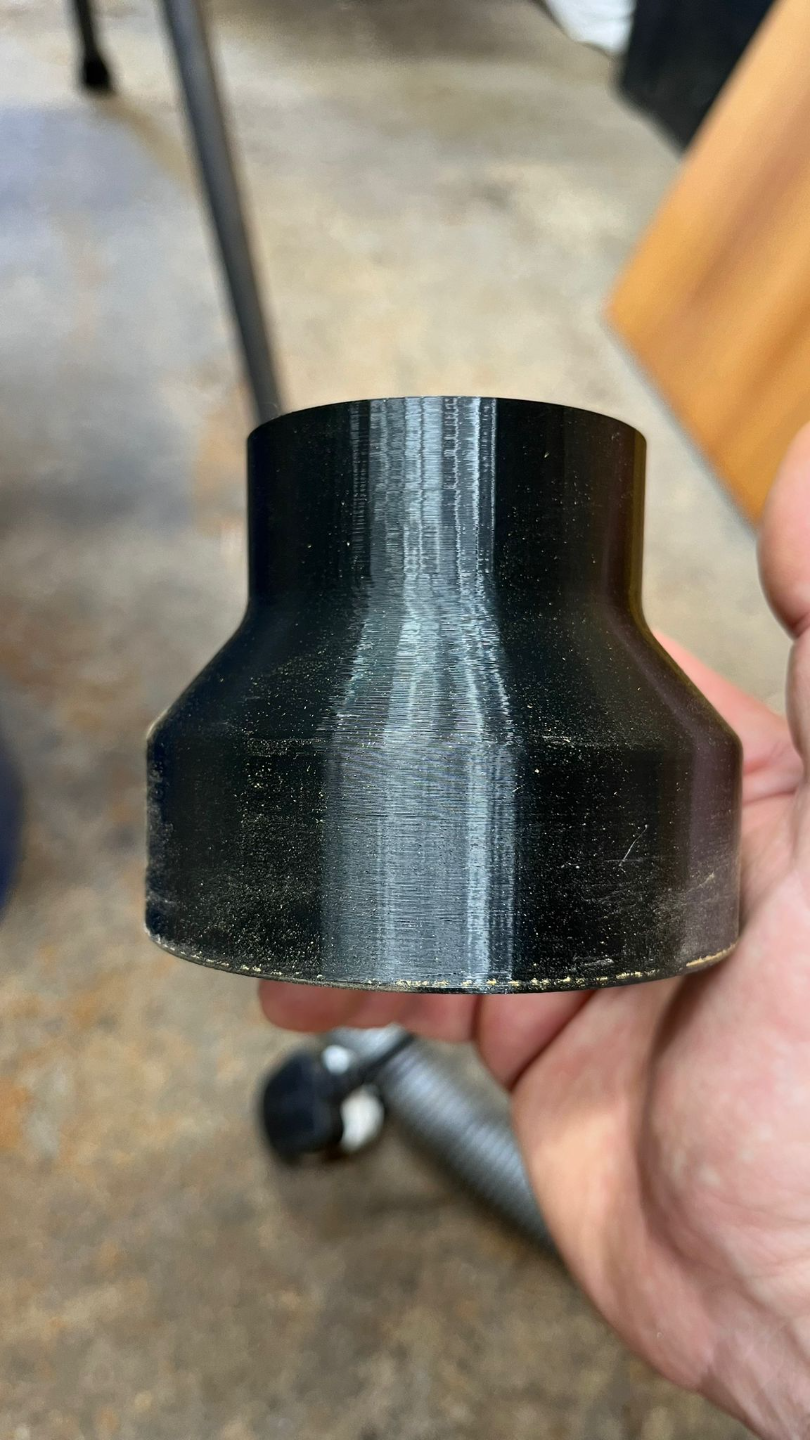 Scheppach dust extractor adapter to shop vac hose