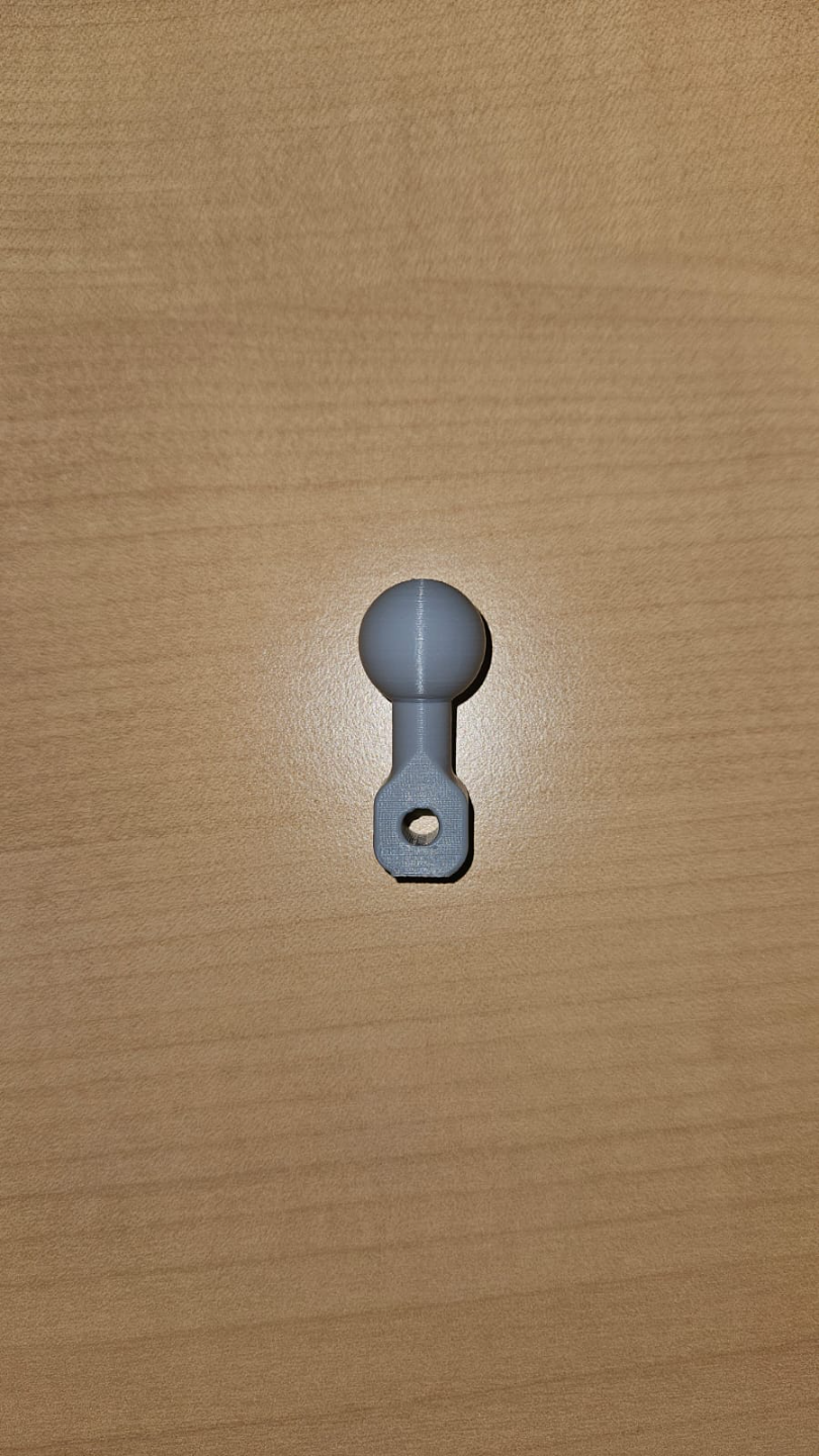 17mm ball mount for boom arm