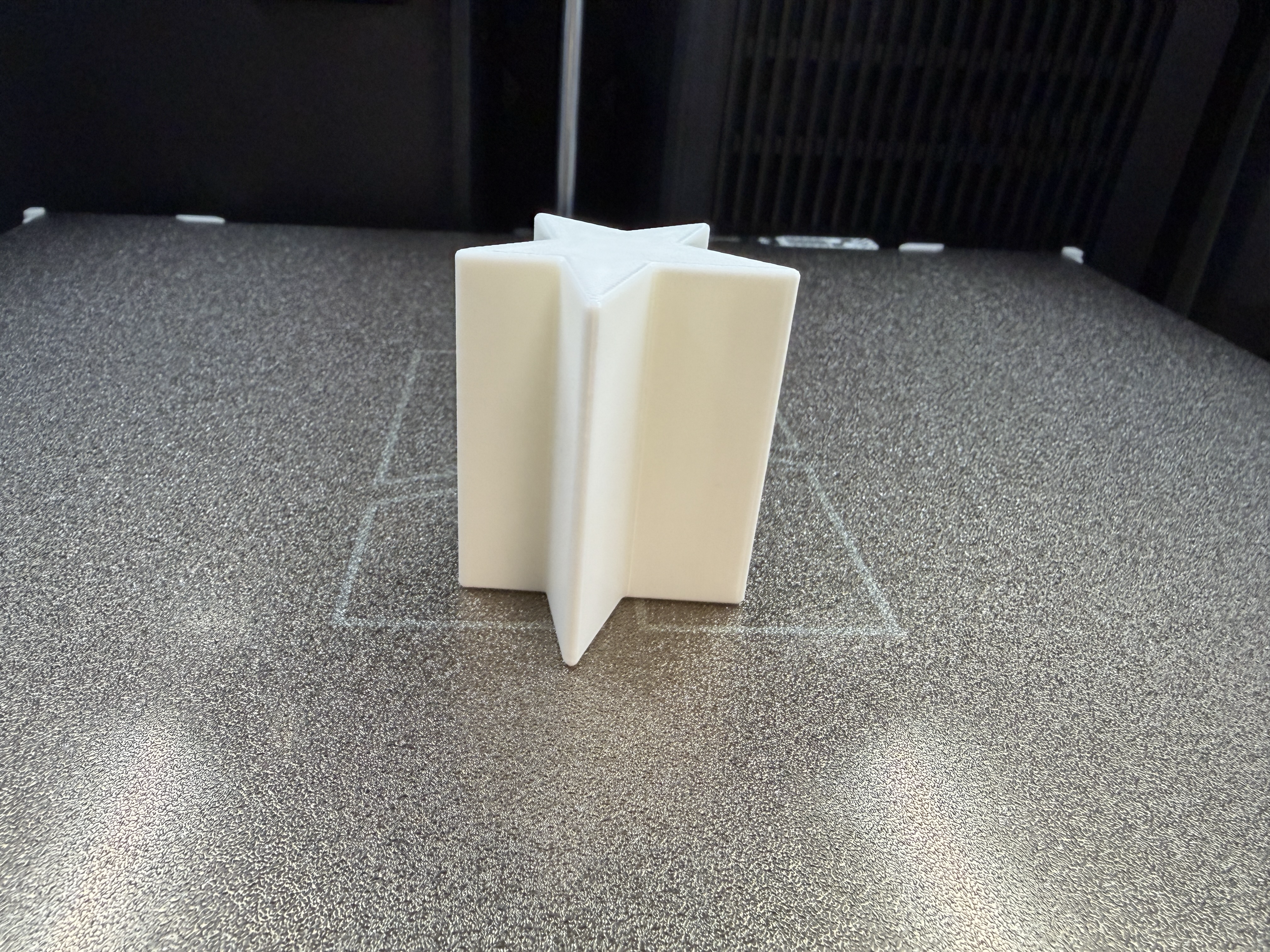 Simple Star Pillar - Fun & Easy Print for Everyone