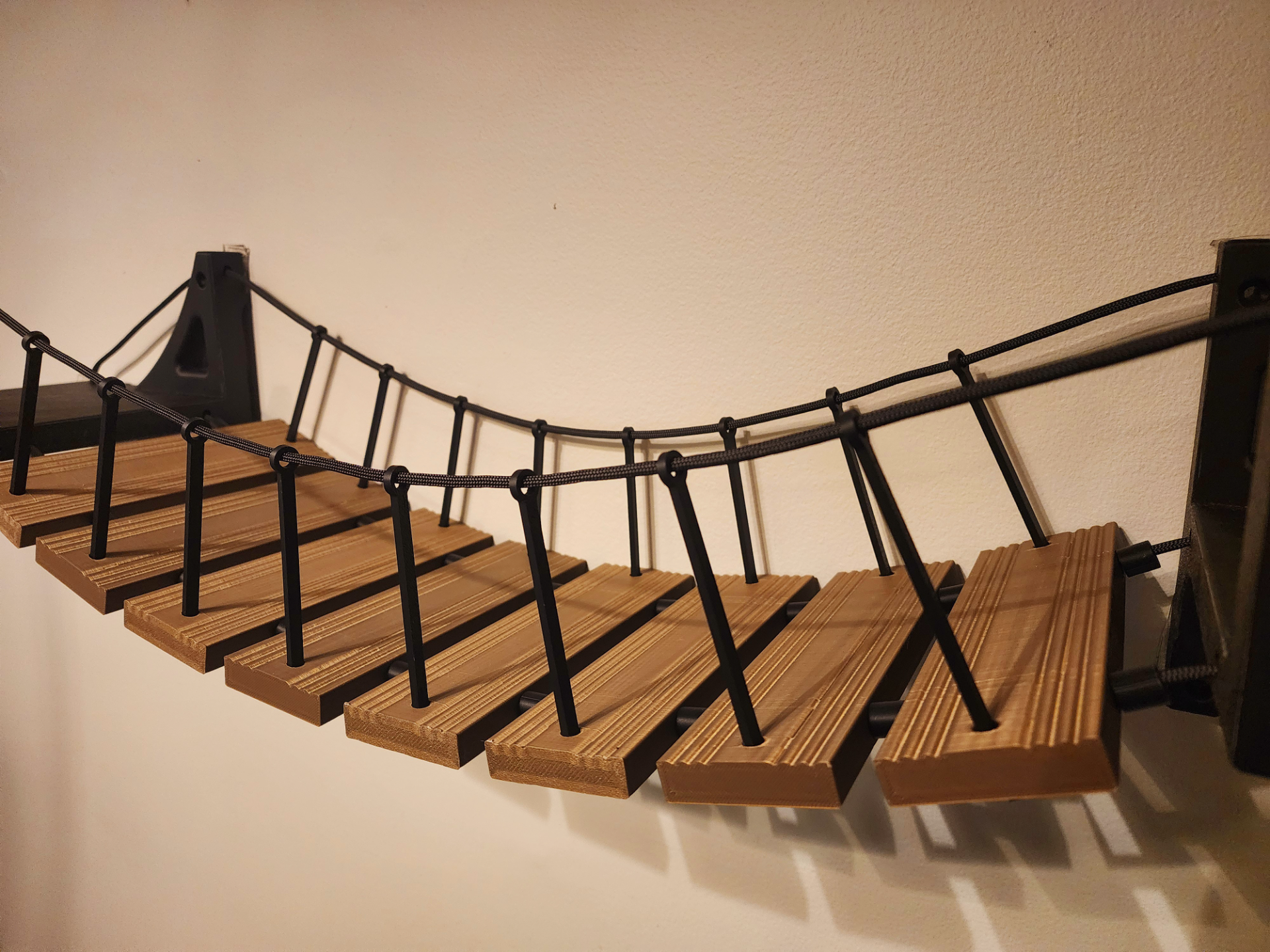 Heavy-Duty Cat Suspension Bridge (Wall Mounted)
