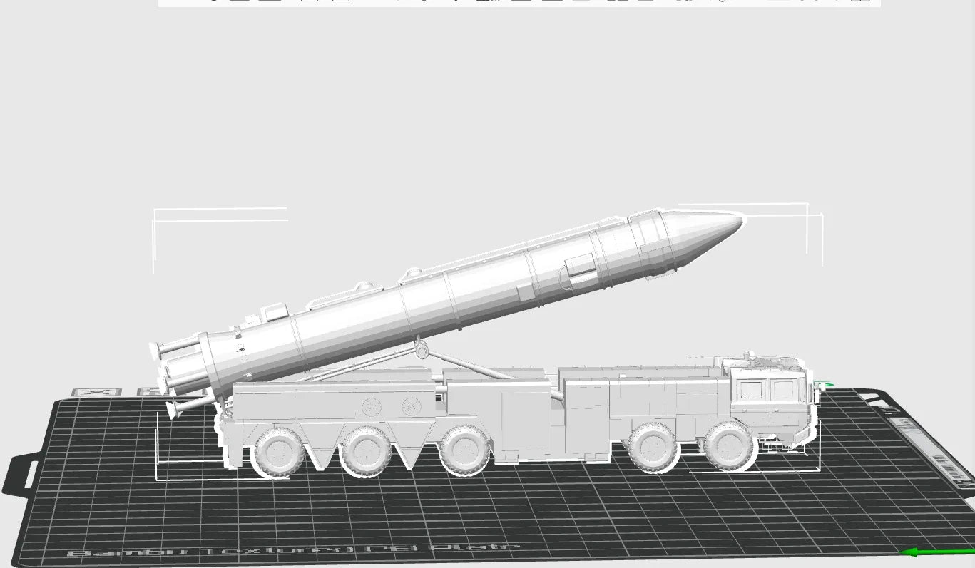 DF-21D东风导弹汽车模型
