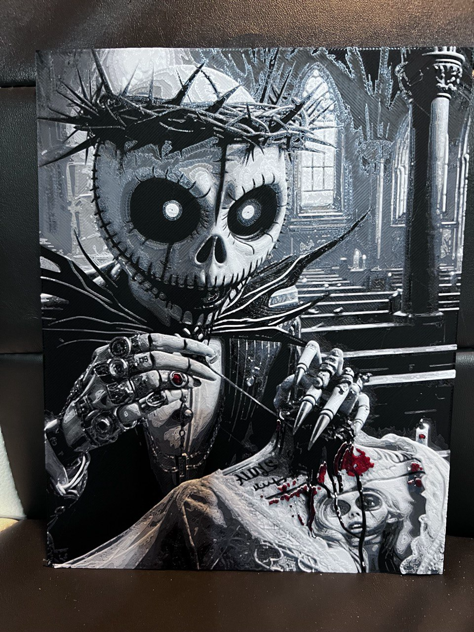 Jack sewing (Nightmare before christmas) Hueforge