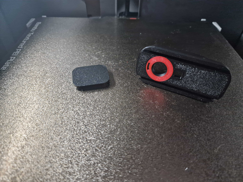 C270 Logitech Slide Cover for Privacy w / RED ring