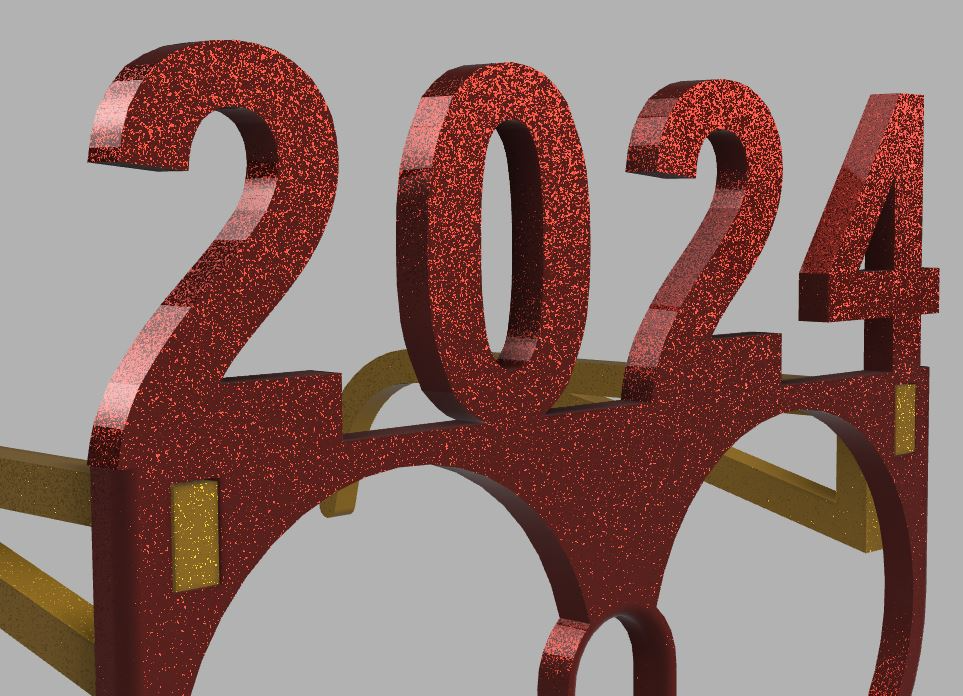 OCCHIALI CAPODANNO 2024
