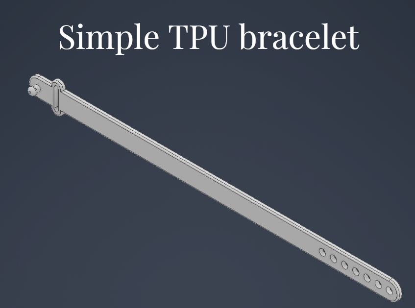 Simple TPU bracelet