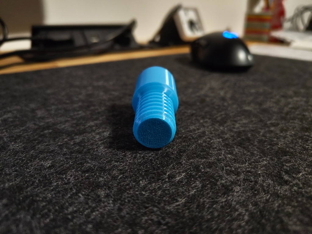 Broom threaded connector