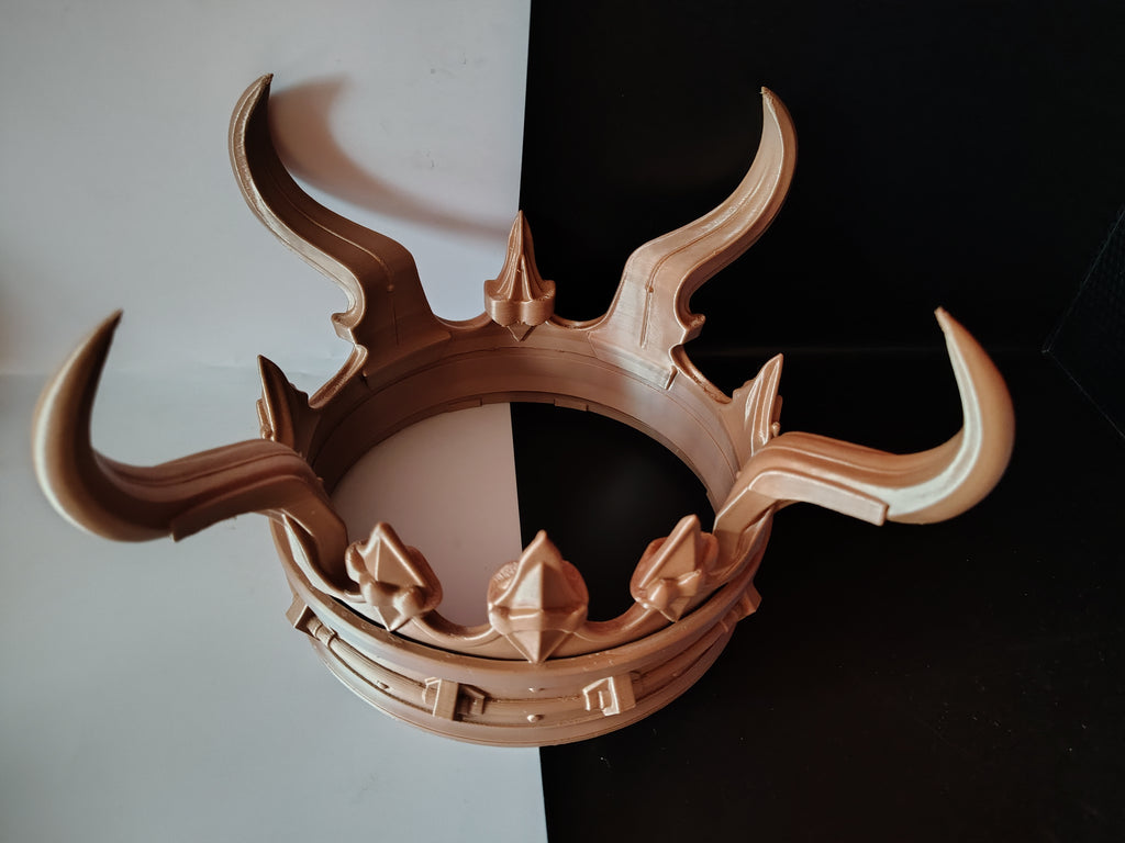 Barbarian Warlord Crown – Spiked Fantasy Headpiece