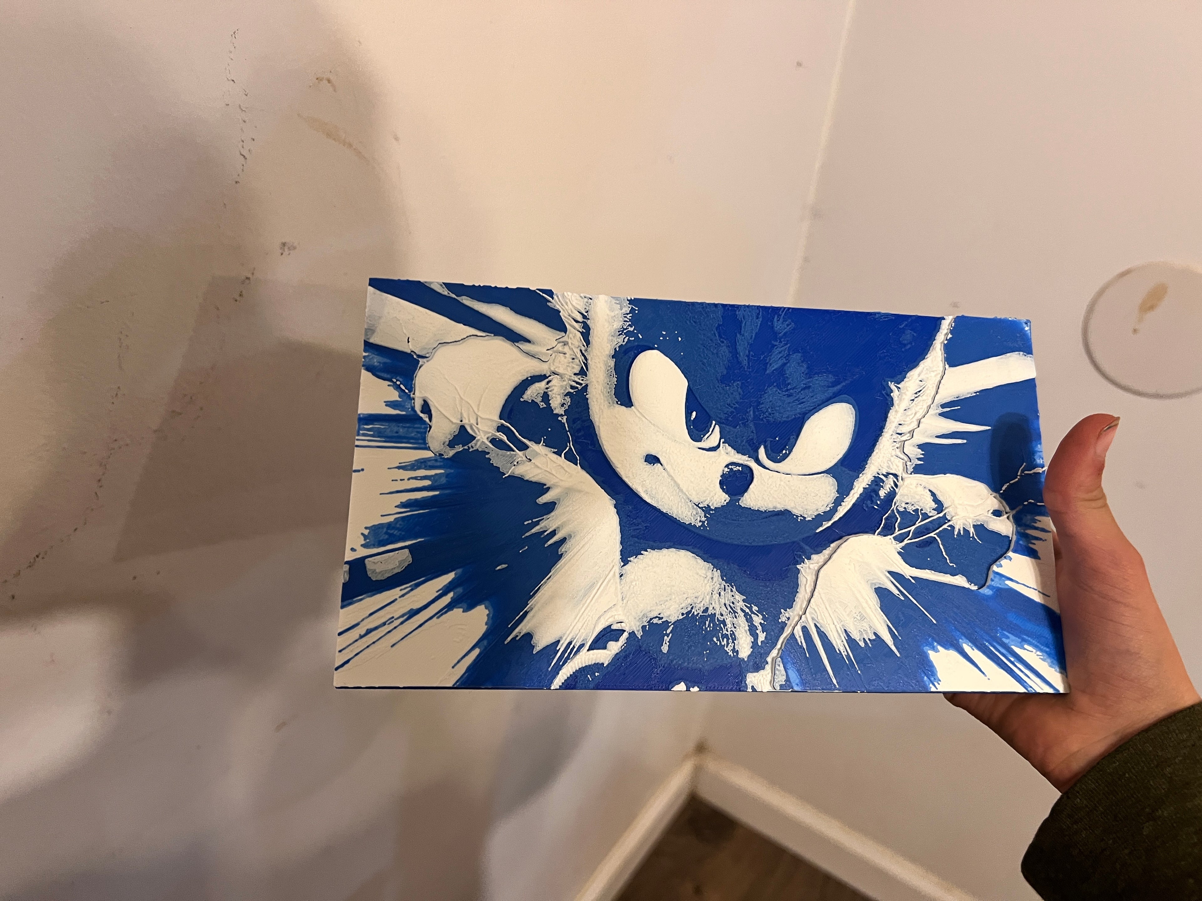 sonic the hedgehog 2D art