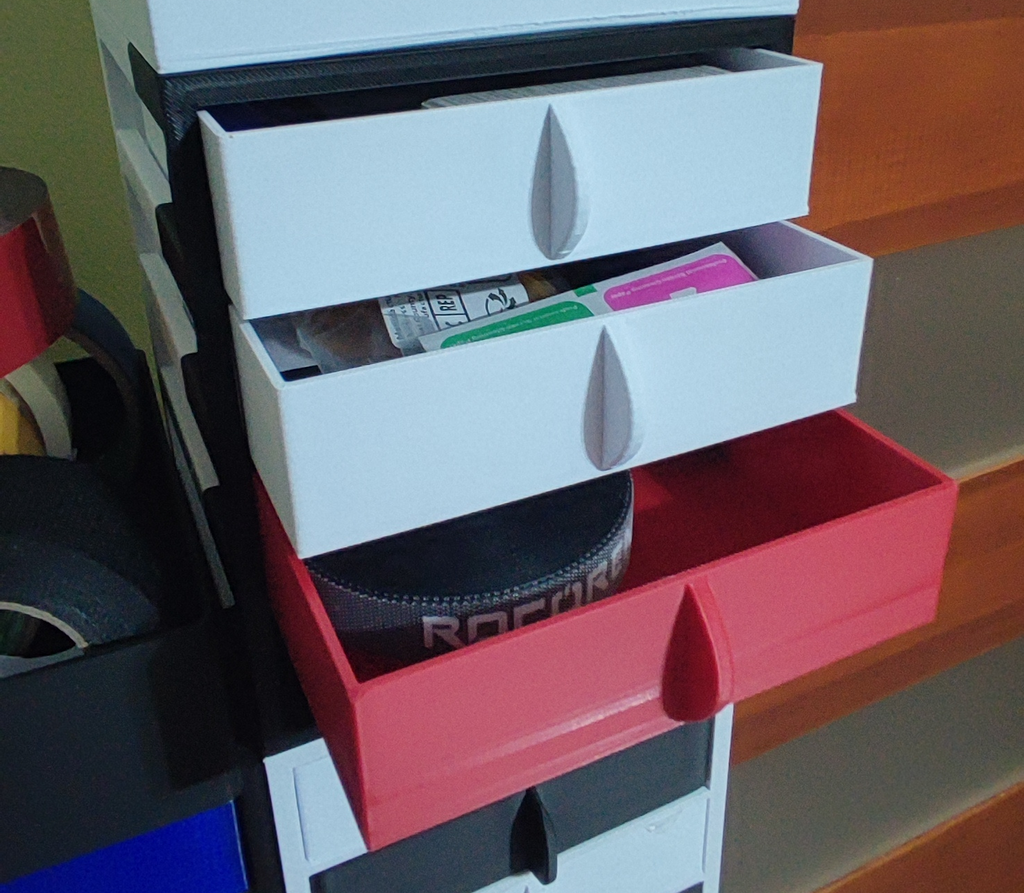 Stackable frame and boxes\Stackable drawer