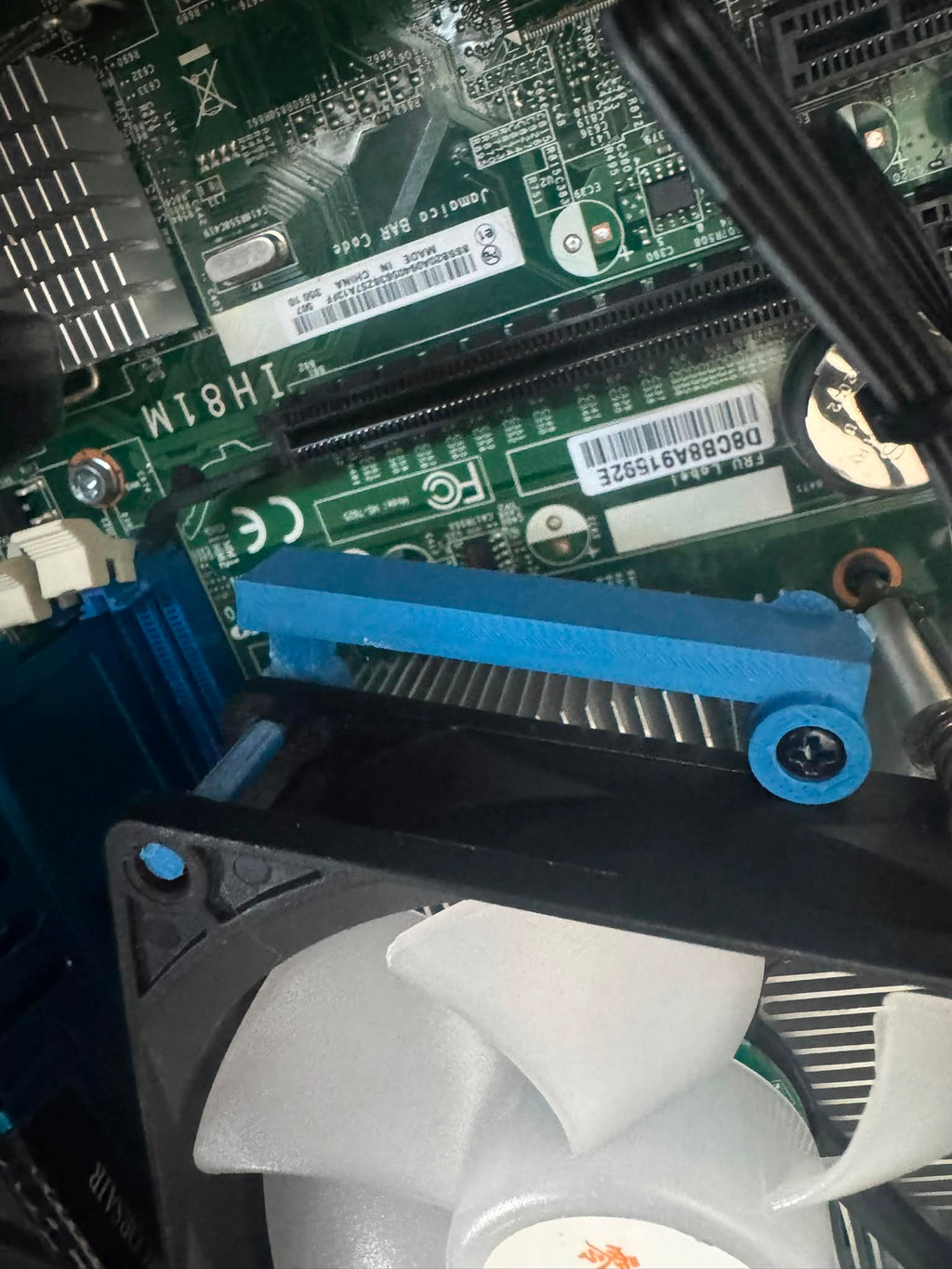from 80mm fan to 90 mm fan heatsink adapter