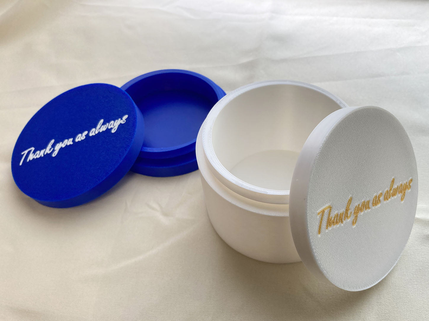 Threaded Storage Box with Lid＿吉田工房