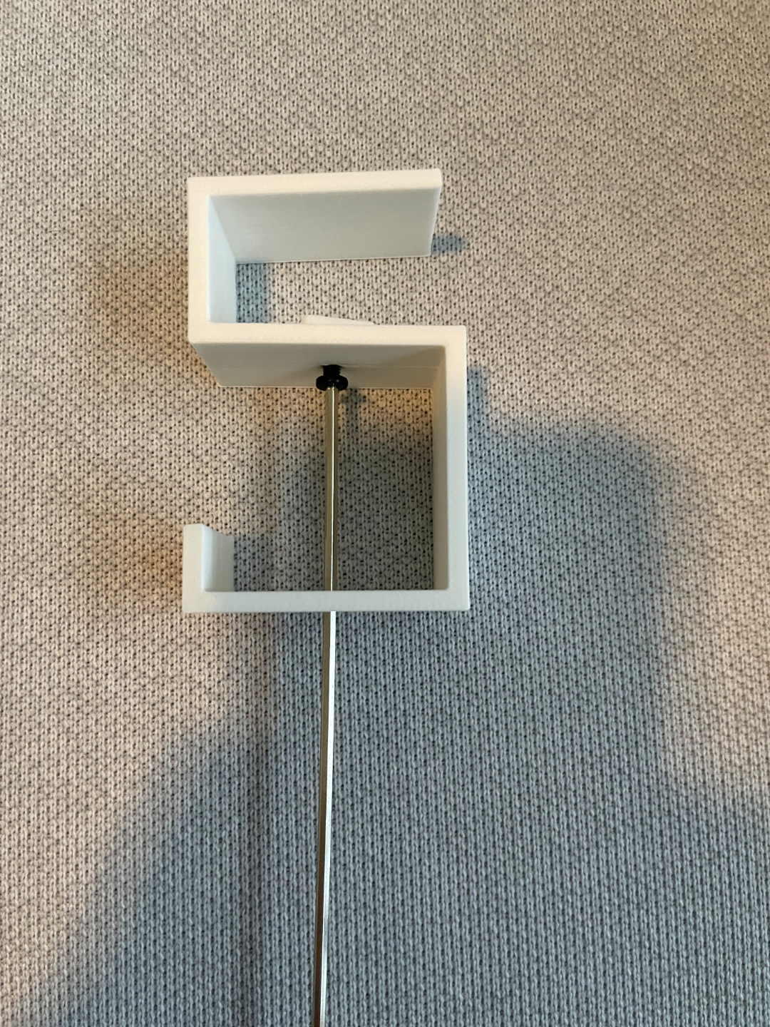 Adjustable Max 20mm desk headphone holder