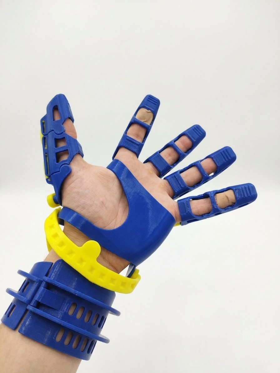Cybernetic Exoskeleton Power Armor Glove