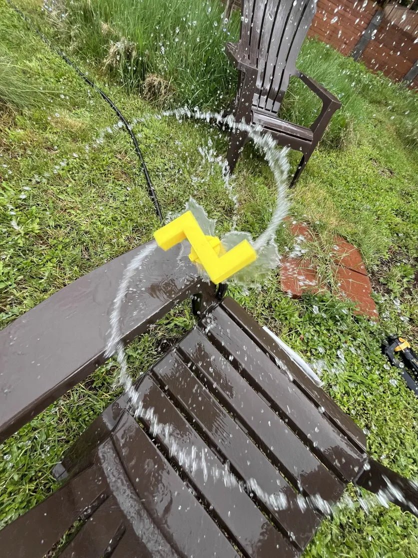Sprinkler hose attachment