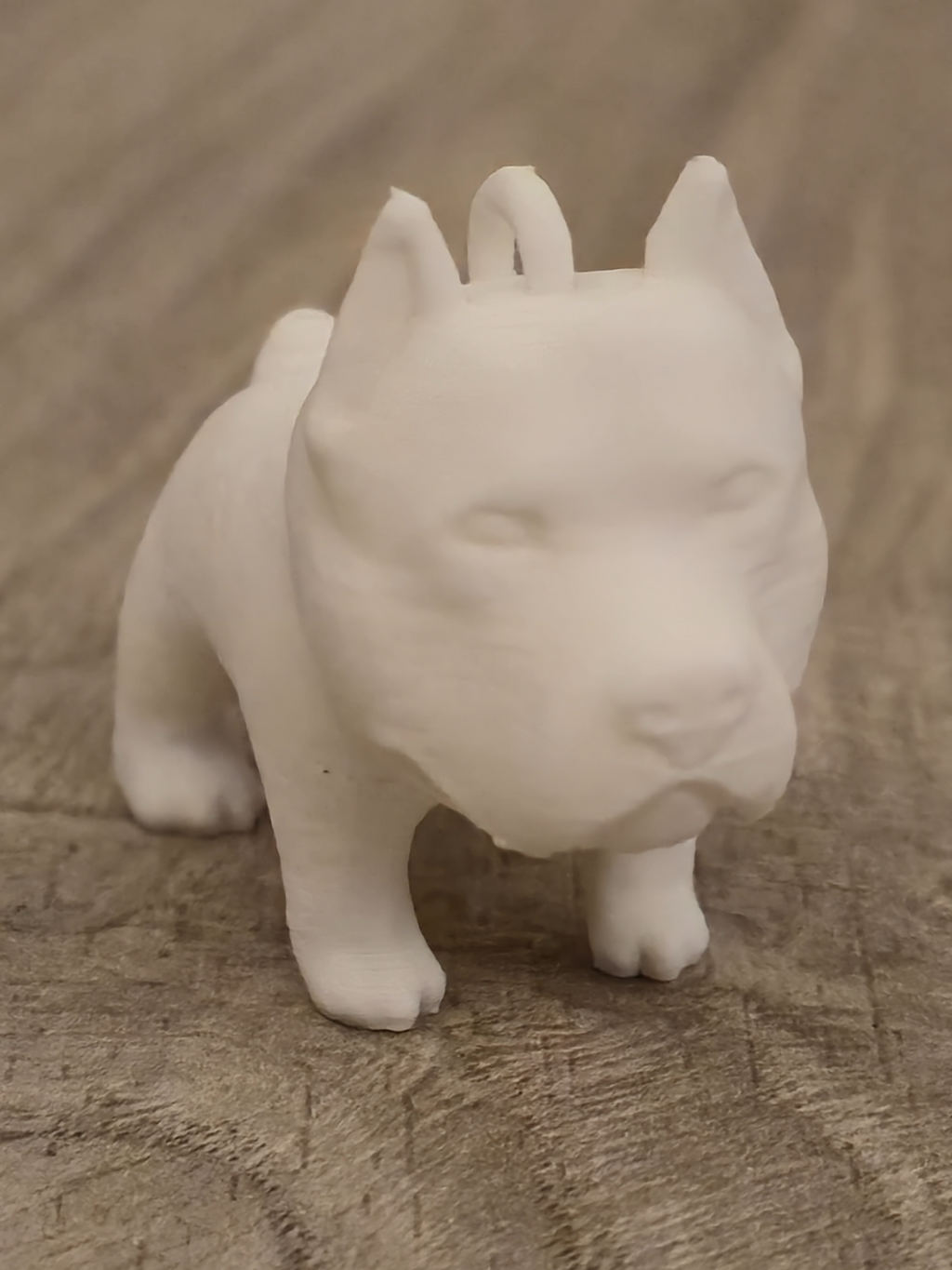 Cute Pitbull figure or keychain
